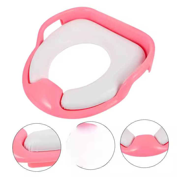 Cubierta de Asiento de Inodoro Cómoda y Suave Fácil de Limpiar Ideal para Entrenamiento de Vaqueros para Niños - 1