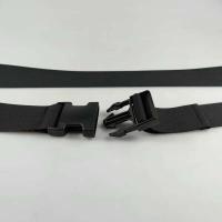 Cinturón de Lona para Entrenamiento Militar al Aire Libre Hecho de Plástico con Hebilla Negro - details 10