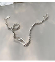 Pulsera De Beads Geométricas De Plata Esterlina 925 Para Mujeres Estilo Simple Y Temperamento Joyería De Mano Para Fiestas - details 11
