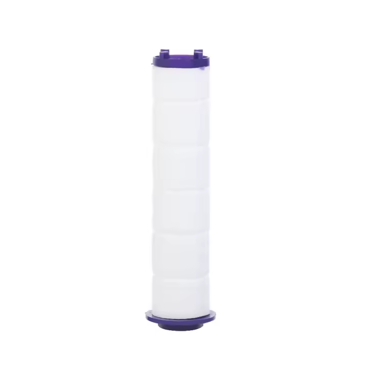 Ducha con filtro e interruptor de pausa, cabezal de ducha de lluvia, regulación de flujo de agua, presión turboalimentada de mano girada 360 - 1
