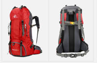 Mochila impermeable al aire libre para acampar, senderismo, trekking, viajes Molle, Nuevo para 2024, 60L - details 8