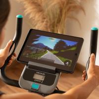 Estática Plegable con Volante de Inercia X-Bike, Sistema Silence Fit, Con y Sin Respaldo, Manillar y Sillín Regulable, Pulso, Pantalla LCD, Soporte para dispositivos, Ruedas - details 24