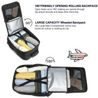 Mochila de viaje cabina avion para mujer, 40x20x25, impermeable, para deporte al aire libre - details 6