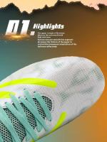 Zapatos de fútbol cómodos para hombre de alta calidad con uñas rotas y suelas de uñas, calzado deportivo cruzado juvenil - details 3