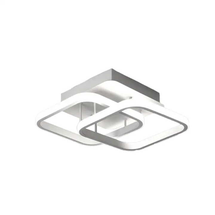 Candelabro de acrílico de estilo nórdico, lámpara de techo Led moderna, luz blanca para dormitorio, cocina, pasillo, restaurante - 1
