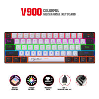 Teclado Mecánico RGB con Retroiluminación 68 Teclas, Intercambiable, Azul, Para PC, Laptop, Oficina - details 7