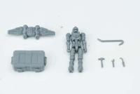 Figuras de Conductor de Equipo de Combate 1/60 Series 3min Mini Estatua de Colección para Ensamblaje Paquete de 6 Piezas - details 6
