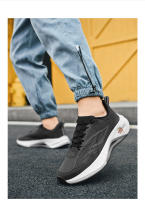 Nuevas zapatillas para correr, zapatillas individuales de malla transpirable para correr con suela blanda y ligera - details 12