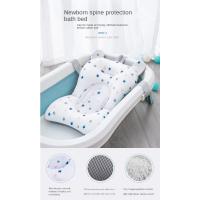 Asiento de baño para bebé, alfombrilla de apoyo plegable para bañera de bebé, almohadilla y silla para bañera de recién nacido, almohada antideslizante para bebé, cojín suave y cómodo para el cuerpo - details 1