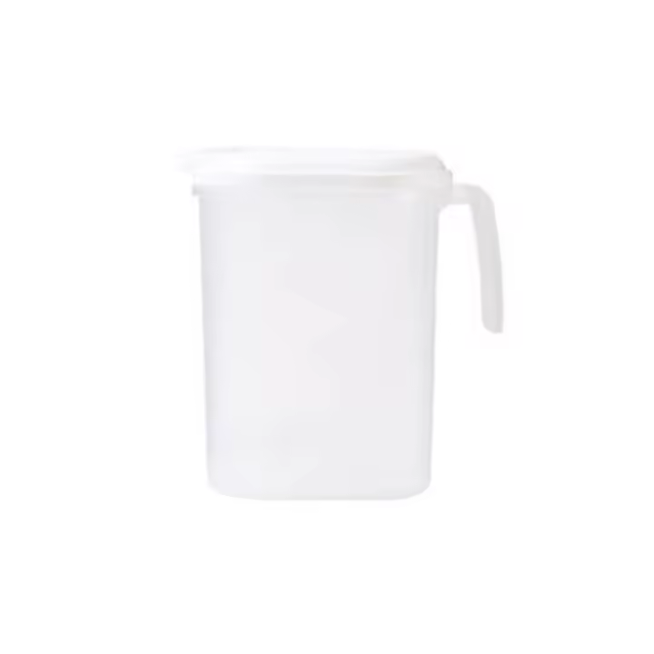 Tetera de plástico con filtro, hervidor frío de 1800/2400ml, resistente a altas temperaturas, jarra de agua de gran capacidad para verano - 1