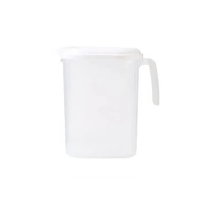 Tetera de plástico con filtro, hervidor frío de 1800/2400ml, resistente a altas temperaturas, jarra de agua de gran capacidad para verano - 1