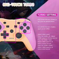 Controlador inalámbrico para consola de mando NSSwitch Pro para PC/Steam/Control Android con 6 ejes/Turbo - details 4