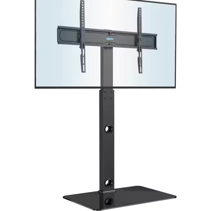 Soporte TV Pie para Pantallas de 30-70 Pulgadas de Curvos Planos Plasma OLED LCD LED hasta 40 kg, Soporte Suelo TV Altura Ajustable, VESA Máx 600x400 mm - 1