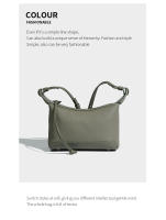 Nuevo bolso de moda estilo cometa, bolso baguette para las axilas, bolso oblicuo de un solo hombro de moda, bolso de mujer - details 10