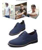 Zapatos Casuales de Oxforde Azul Talla Grande 38-48 Zapatos de Vestir Transpirables de Lujo para Hombres - details 9