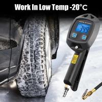 Con boquillas de manguera Iator, probador de coche, medidor de presión de neumáticos 0-255Psi 0-18Bar, Monitor, pistola de ionización, manómetro de neumáticos de motocicleta y bicicleta - details 3
