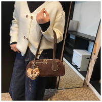 Nuevo versátil retro textura mate bolsa de axilas bolso de hombro moda portátil bolso de bolos mujeres - details 22