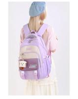 Mochila Escolar Kawaii OKKID Multiple Bolsillos para Primaria y Secundaria - details 23