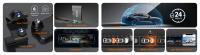 Cámara de dash retrovisor G890 Pantalla táctil, HD completo, 12 pulgadas, DVR, GPS, Aparcamiento - details 1