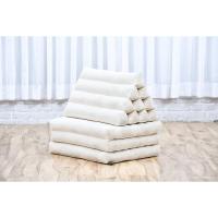 Cómodo Colchón De Suelo con Cojín De Lectura, Futón Japonés, Cama Plegable O Esterilla De Masaje Tailandés, 170 x 53 cm, Azul Claro - details 298