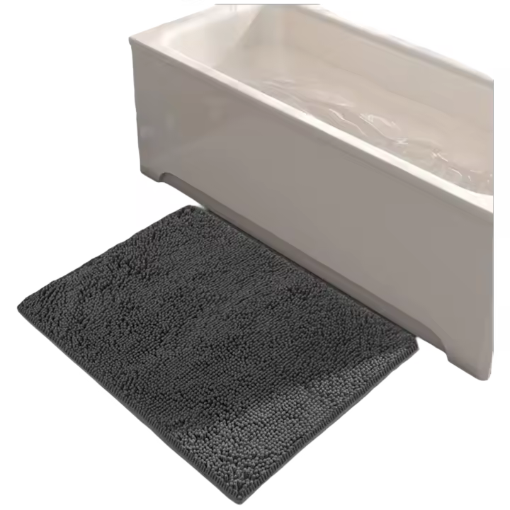Alfombra baño, antideslizante, alfombra baño suave, cómoda, esponjosa y duradera, fácil de secar - 1