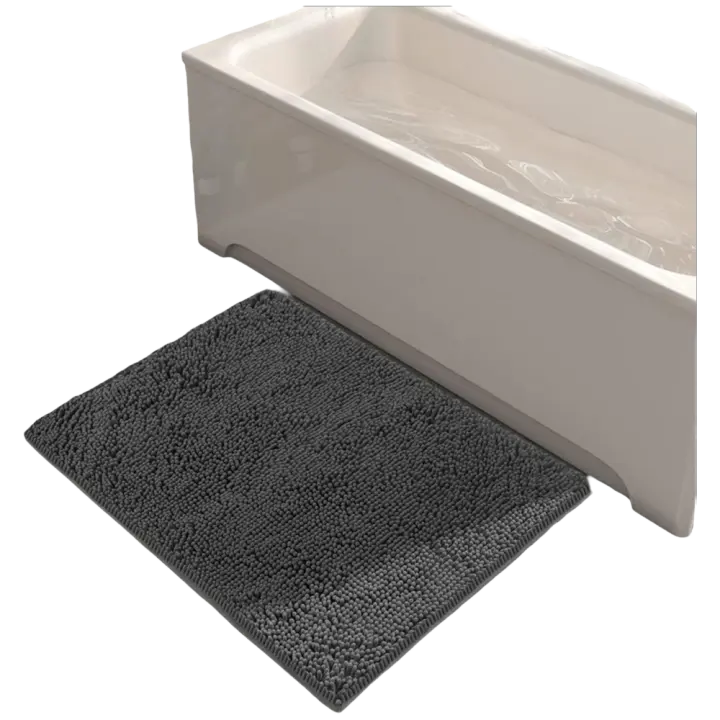 Alfombra baño, antideslizante, alfombra baño suave, cómoda, esponjosa y duradera, fácil de secar - 1