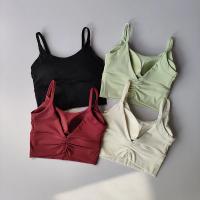 Ropa interior deportiva integrada de alta intensidad, sujetador de Yoga resistente a golpes, pechos transpirables con cremallera, chaleco para correr y Fitness - details 1
