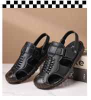 Sandalias para hombre, casuales, transpirables, zapatos de playa, de doble uso, resistentes al desgaste, antideslizantes - details 17