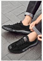 Nuevo Modelo 2025 Zapatos De Senderismo Transpirables De Malla Para Hombre, Zapatillas Deportivas Antideslizantes Para Exteriores, Escalada, Calidad De Lujo, Verano - details 15