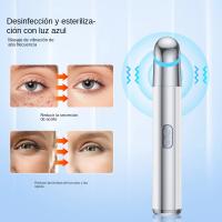 Masajeador de Ojos Eléctrico, EMS Dispositivo de Ojos Antiarrugas y Antiedad, 3 Modos de LED Terapia, 38-45 ℃ Compresa Caliente, - details 3