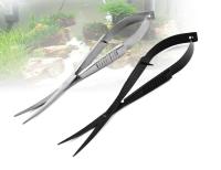 Tijeras de Resorte Curvas para Acuarium Herramientas de Limpieza de Alta Calidad Accesorios de Paisajismo para Tanque de Peces - details 0