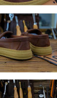 Nuevos zapatos de cuero para hombre, de cuero genuino de alta gama, zapatos de cuero vacuno puro con suela blanda - details 10