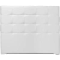 Tapizado Acolchado de Dormitorio Modelo Tablet Largo en Polipiel Blanco y Medida 180 x 125 cm para Camas - details 0