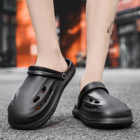 Zapatos Clásicos para Hombres de Verano Ligeros y Transpirables para Jardín Color Gris Cómodos para Exteriores Sandalias para Hombres Ideales para Senderismo y Kayak - details 12