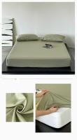 Bonenjoy-funda de cama 100% algodón, Sábana bajera elástica, Funda de colchón agradable para la piel, ropa de cama suave (sin funda de almohada), 1 unidad - details 0