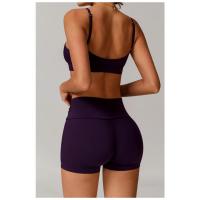 Sujetador deportivo de secado rápido de alta elasticidad para mujer, ropa deportiva ajustada, correa de hombro ajustable, Yoga, Fitness - details 11