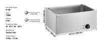 Calentador de alimentos comercial SucceBuy: acero inoxidable, temperatura ajustable - details 10