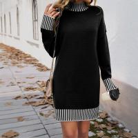 Suéter de cuello alto de moda Ropa casual para mujer - details 2