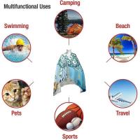 Toalla de playa de microfibra sin arena, fina, de secado rápido, súper absorbente, toallas grandes y ligeras para viajes, deportes, piscina - details 20
