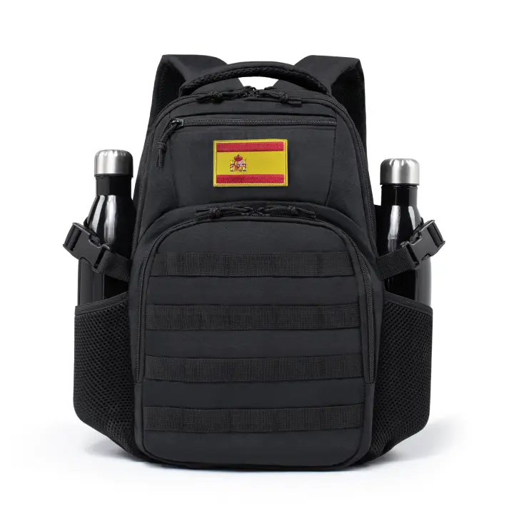 Mochila Táctica de 25L Diseño Versátil para Viajes, Senderismo Bolsa de Work con Soporte para Botella, Pequeño Laptop Cierre de Cremallera Para Mujeres Limpieza a Mano - 1