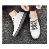 Primavera otoño zapatos de aumento interior para hombres zapatos deportivos casuales de cuero zapatos invisibles de aumento de altura hombres elevador deportivo 8CM - details 1