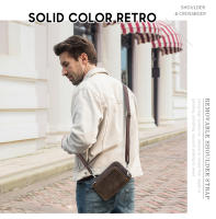 CONTACT'S Crazy Horse-Bolso cruzado de cuero para hombre, riñonera informal, bolso de hombro con bolsillo para teléfono pequeño - details 2