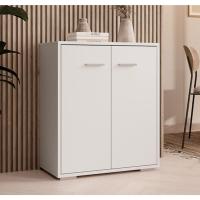 Mueble aparador Lander para salón moderno, blanco mate, 60x71x30 cm - details 1