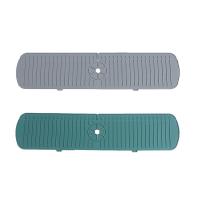 Almohadilla de silicona para grifo de cocina, almohadilla de recolección de agua para grifo, almohadilla para salpicaduras de fregadero grande, estera de protección para encimera, 2 uds. - details 0