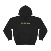 Sudaderas con Capucha de Amor Like Jesus Cómodas de Vellón para Hombres y Mujeres - details 5