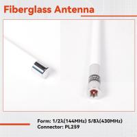 NL550 136-174/400-470MHz VHF UHF Antena de fibra de vidrio de doble banda - details 6