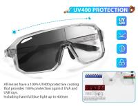 Kapvoe-gafas de sol fotocromáticas para niños y niñas, lentes deportivas para ciclismo, UV400, a la moda, para exteriores - details 0