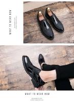 MEIJIANA nuevos zapatos de boda de talla grande antideslizantes y de cuero para mujer, zapatos de boda informales de lujo a la moda para hombre - details 3