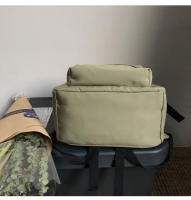 Mochila de nylon de moda sólida Estilo japonés para mujeres Ligera para secundaria y universidad - details 16