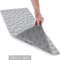 Baño largo impermeable alfombra antideslizante hogar inodoro con ventosa alfombra de plástico baño ducha alfombra resistente a la suciedad - details 1